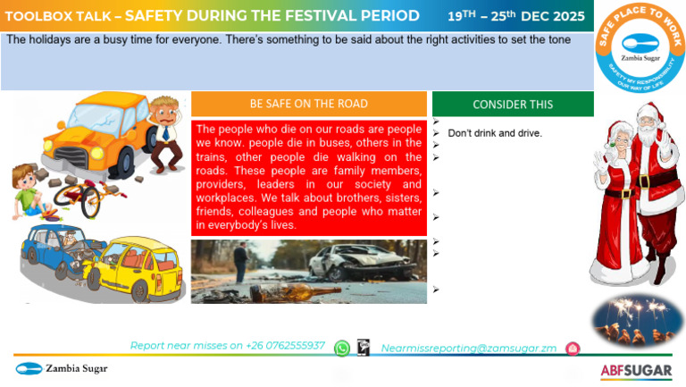 Festival Safety Tips for Drivers | PDF | Occupational Safety And Health ...