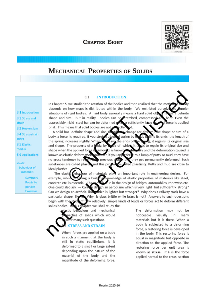 Mechanical Solid | PDF | Deformation (Engineering) | Young's Modulus