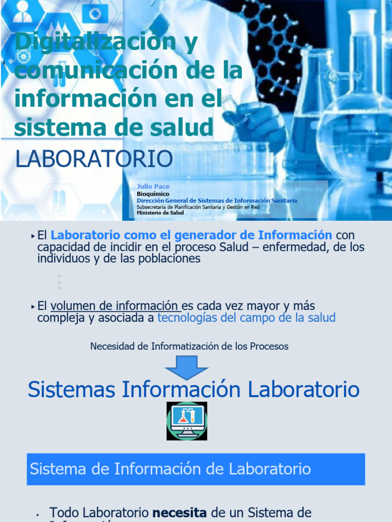 Digitalización en Sistemas de Salud | PDF | Laboratorios | Software