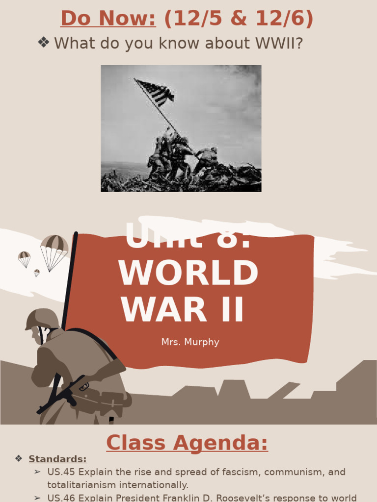 WWII Overview: Causes and Key Events | PDF | World War II | Allies Of ...