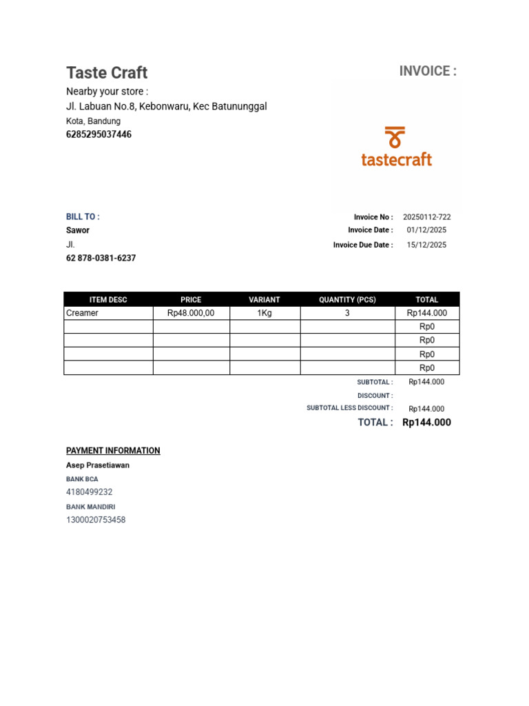 INVOICE-2 | PDF