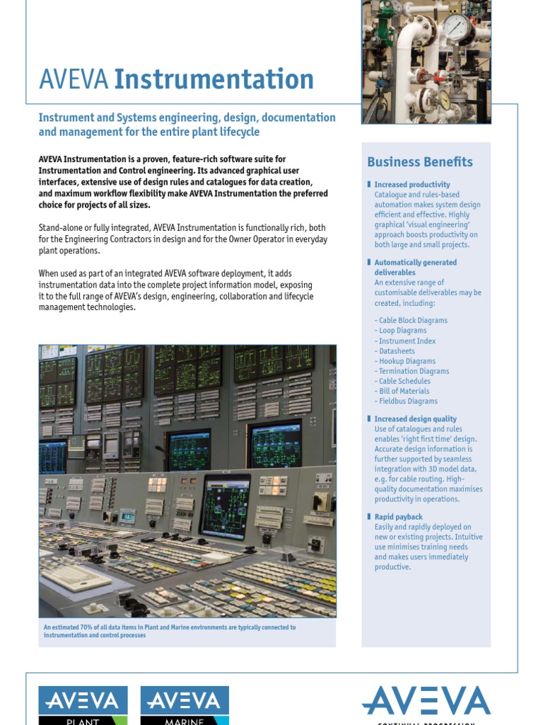Aveva Instrumentation: Instrumentation Software – BXUW