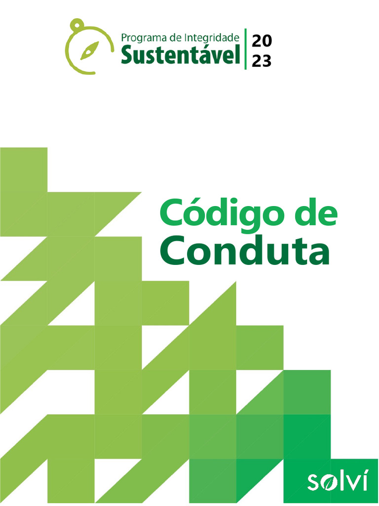Código de Conduta 2023: Integridade e Ética | PDF | Gestão de recursos ...