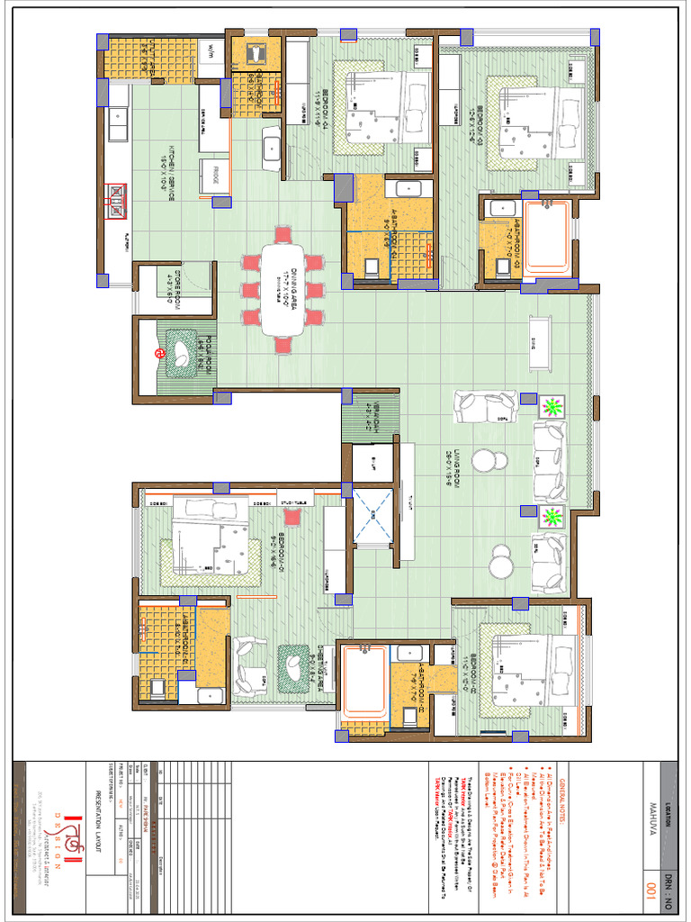 Detailed Interior Layout Plan | PDF | Home | Interior Design