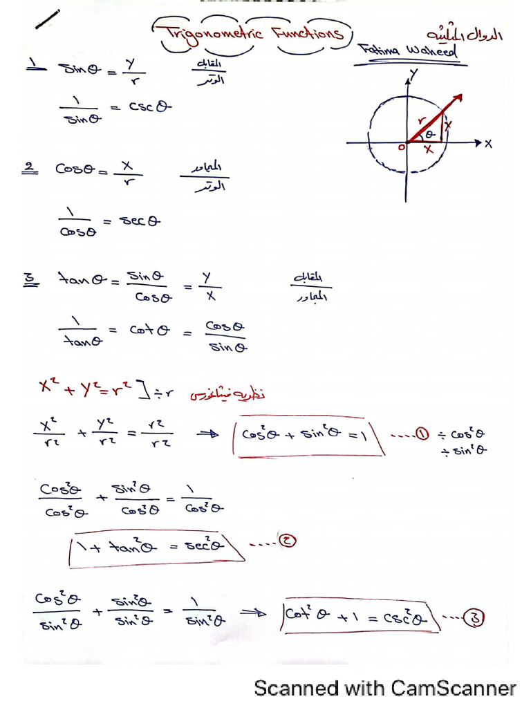 Calculus (Trigonometric Functions & Vect | PDF