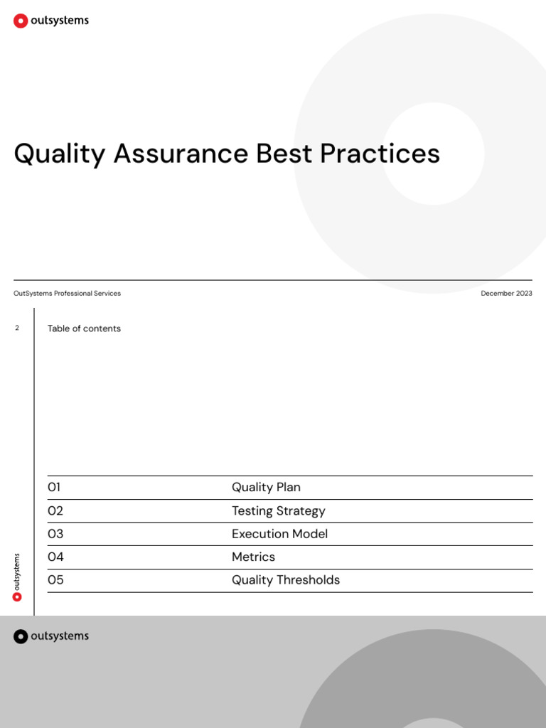 Quality Assurance Best Practices Guide | PDF | Software Bug | Recruitment