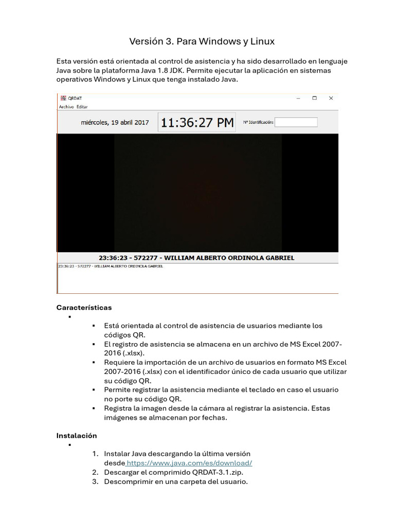 Versión 3 | PDF | Archivo de computadora | Java (lenguaje de programación)
