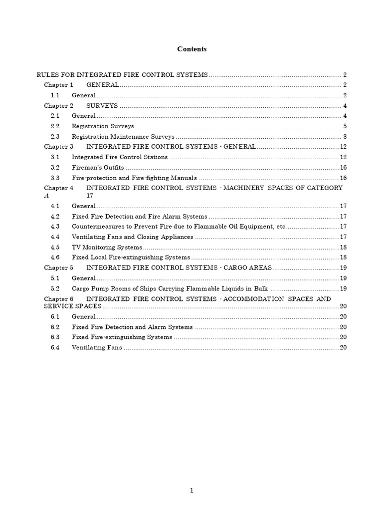 Integrated Fire Control Systems Rules | PDF | Calibration | Pump