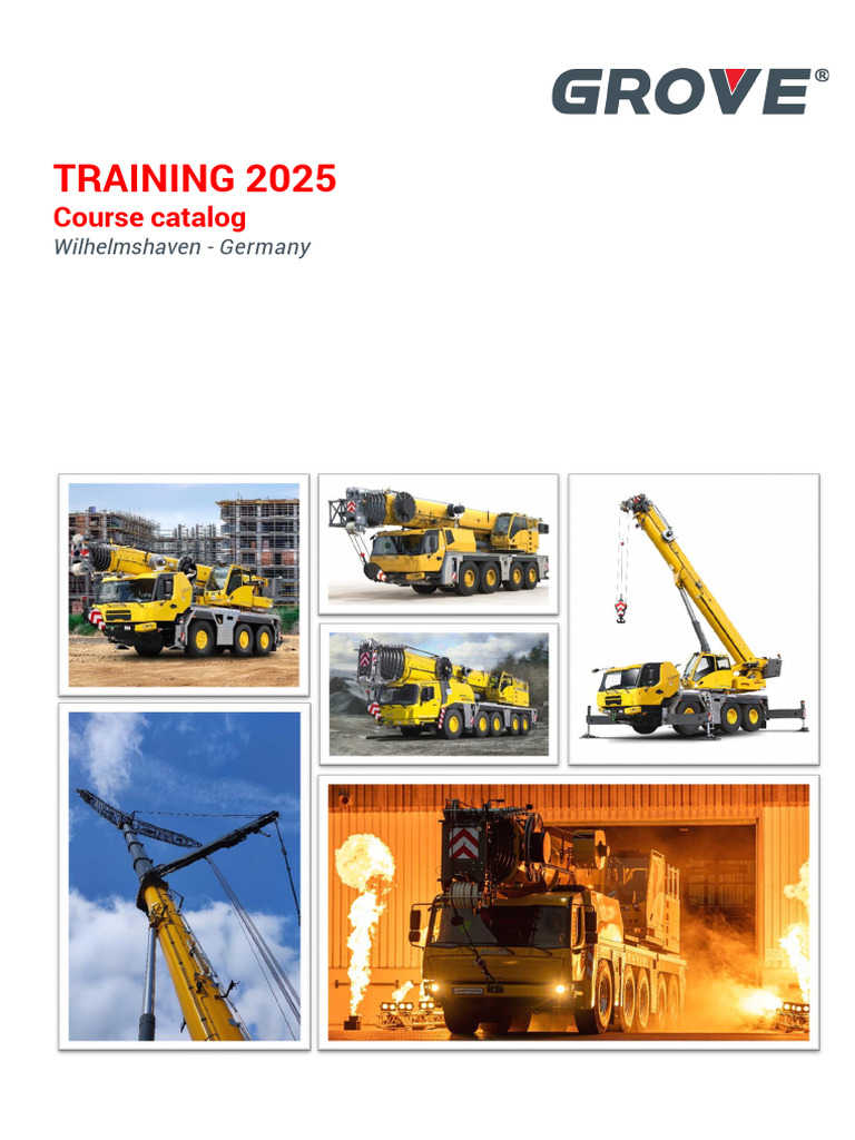 GMK Crane Training Courses 2025 | PDF | Simulation | Crane (Machine)