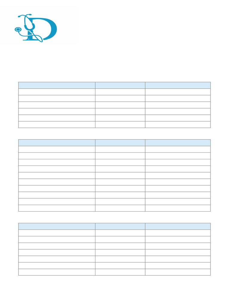 DurDur Lab Request and Report Form v2 | PDF | Medical Tests | Hematology