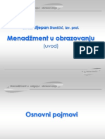 Menadžment U Odgoju I Obrazovanju - Primjena Funkcije Savremenog Menadžmenta