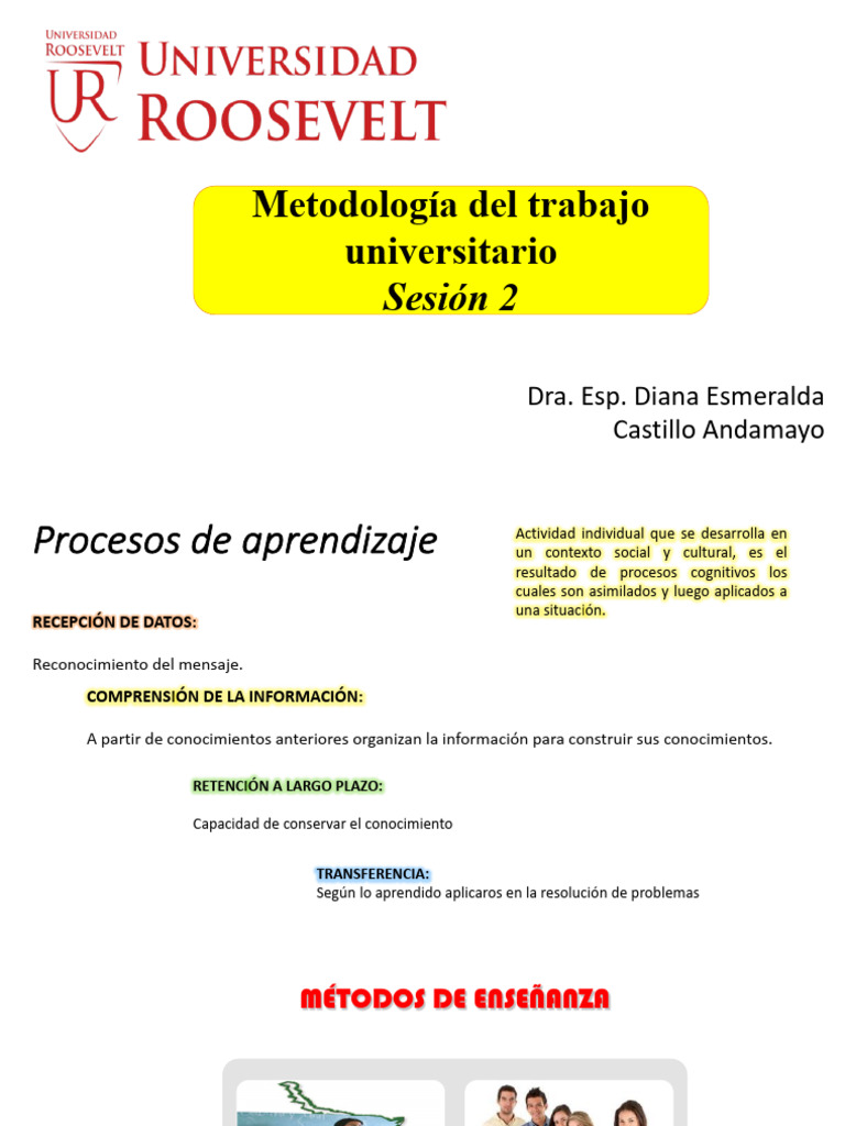 Clase 2 | PDF | Aprendizaje | Enseñando