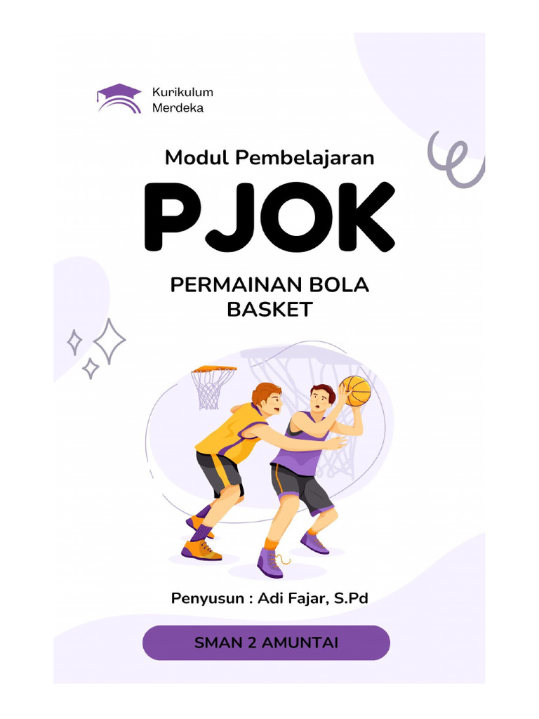 Modul Ajar Bola Basket Kelas X PJOK | PDF