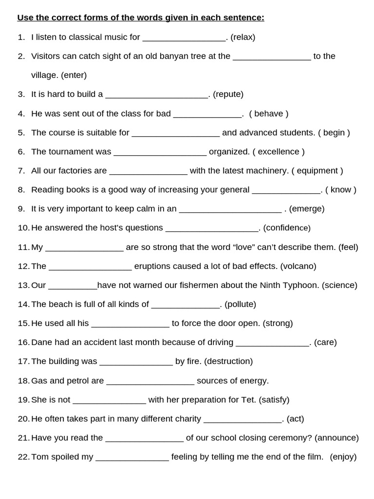 word-forms-2_8620219 | PDF