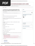 Download ANALISIS DATA STATISTIK REGRESI ANOVA SPSS_ CONTOH SOAL PENGUJIAN HIPOTESIS SATU RATA-RATA DENGAN SAMPEL KECIL n  30  by Alfa Riza Gryffie SN96899745 doc pdf