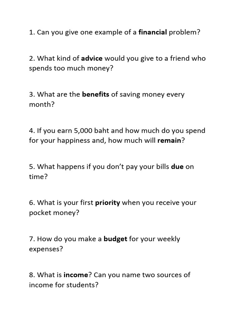 Questions 1 | PDF