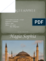 APRESENTAÇÃO HAGIA SOPHIA- História