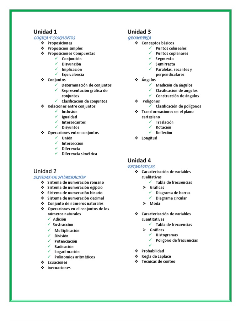 Contenido Programatico 6 | PDF | Proposición | Verdad