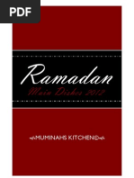 Download Muminahs Kitchen 2012 Ramadan recipes  by MuminahsKitchen SN96902350 doc pdf