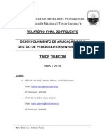 Desenvolvimento de Uma Aplicacao Web Para a Gestao de Desenvolvimento de Aplicacoes Timor Telecom