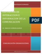 Comunicacion e Interaccion de La Comunicacion