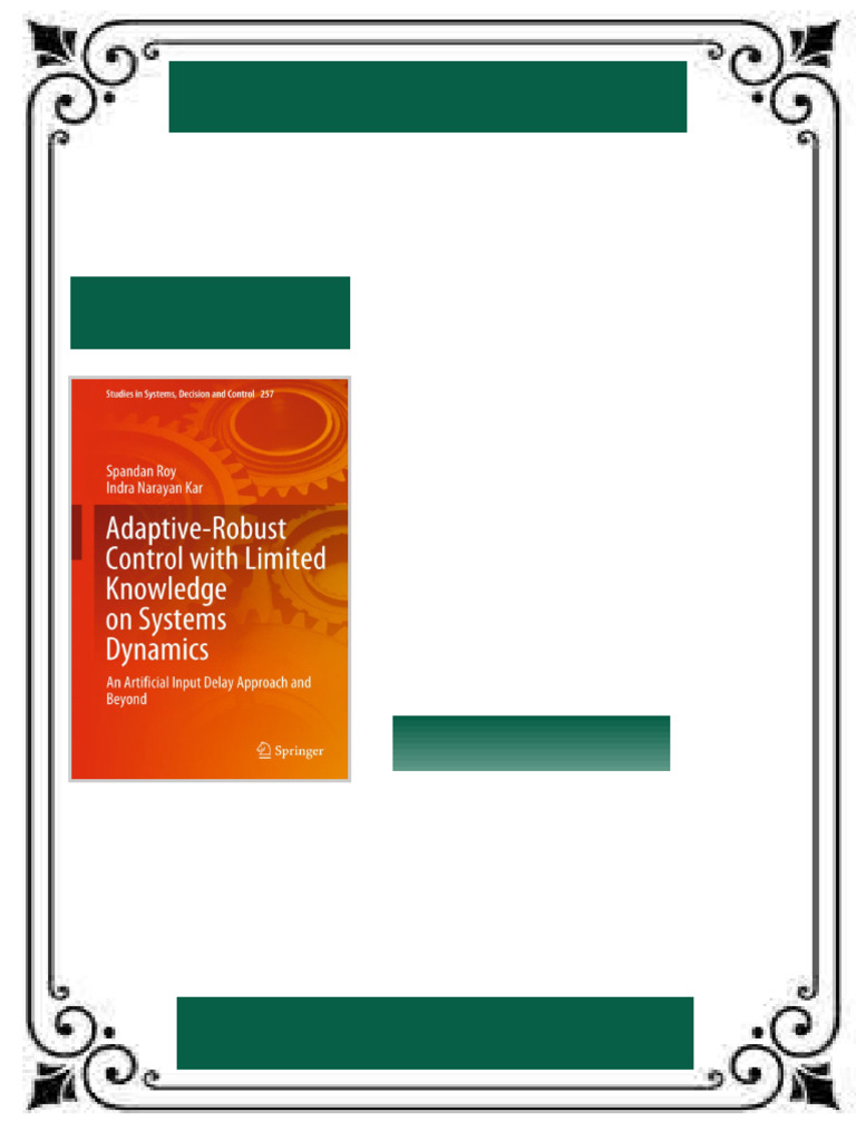 Adaptive Robust Control With Limited Knowledge On Systems Dynamics An ...