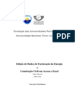 Edicao de Dados de Faturacao Timor Telecom