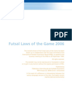 Futsal Laws of the Game 2006 Guide