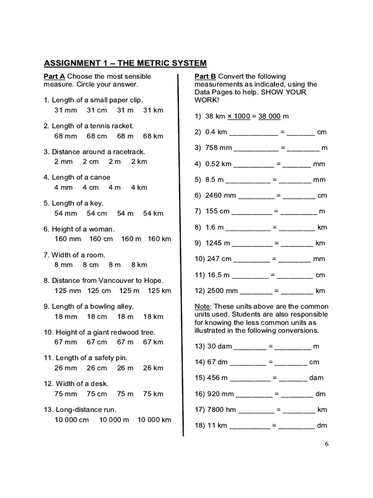 Measurement 1 | PDF