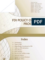FDI in India and Its Pros & Cons