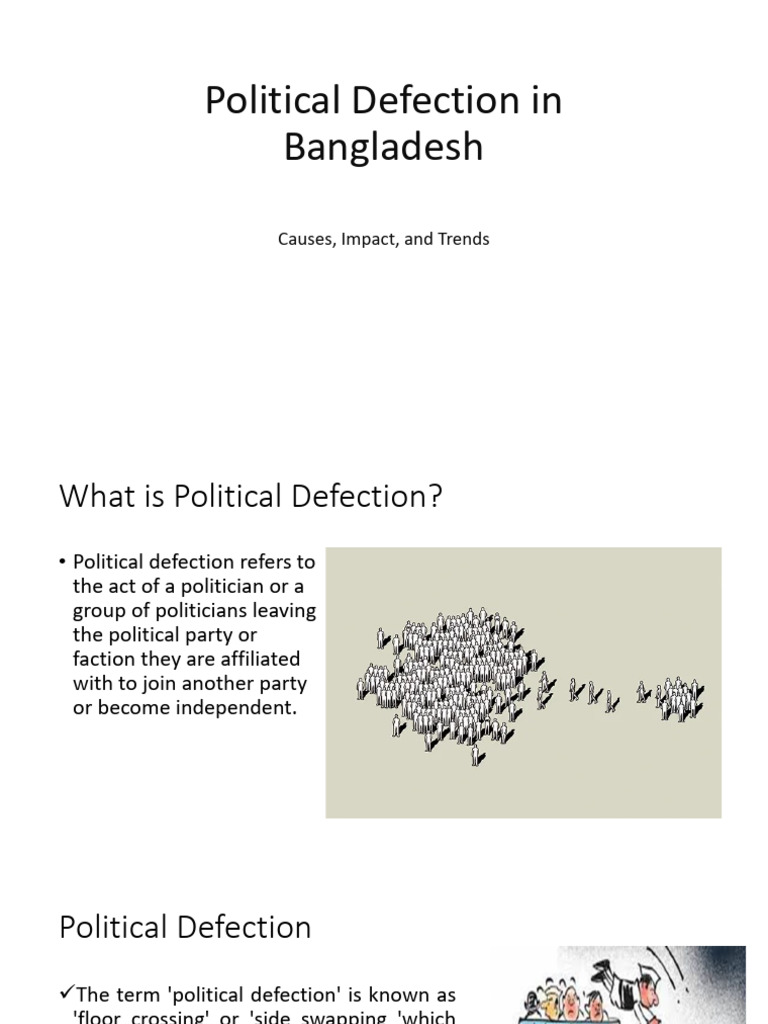 Political Defection | PDF | Bangladesh | Government
