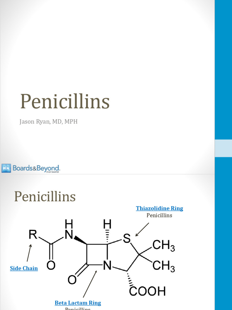 Understanding Penicillins and Their Uses | PDF | Penicillin | Beta ...