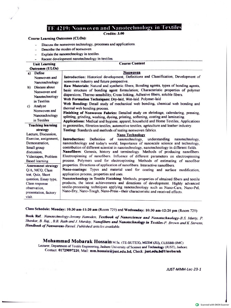 NNT Syllabus | PDF