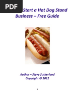 Download How to Start a Hot Dog Stand - Free Guide by steve1848375 SN96906452 doc pdf