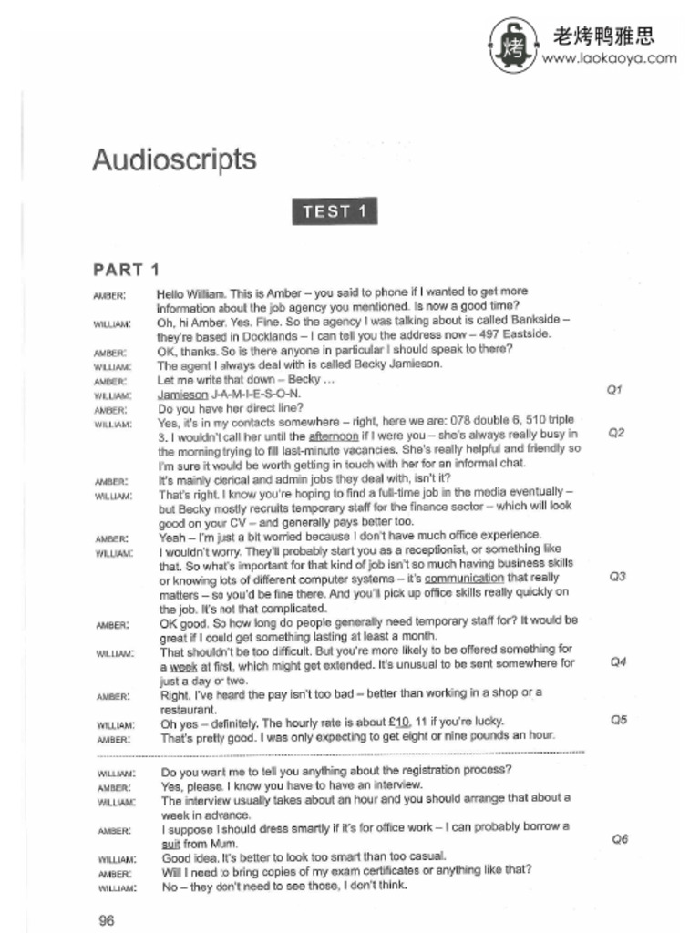 Script Listening Cambridge Ielts 15 | PDF