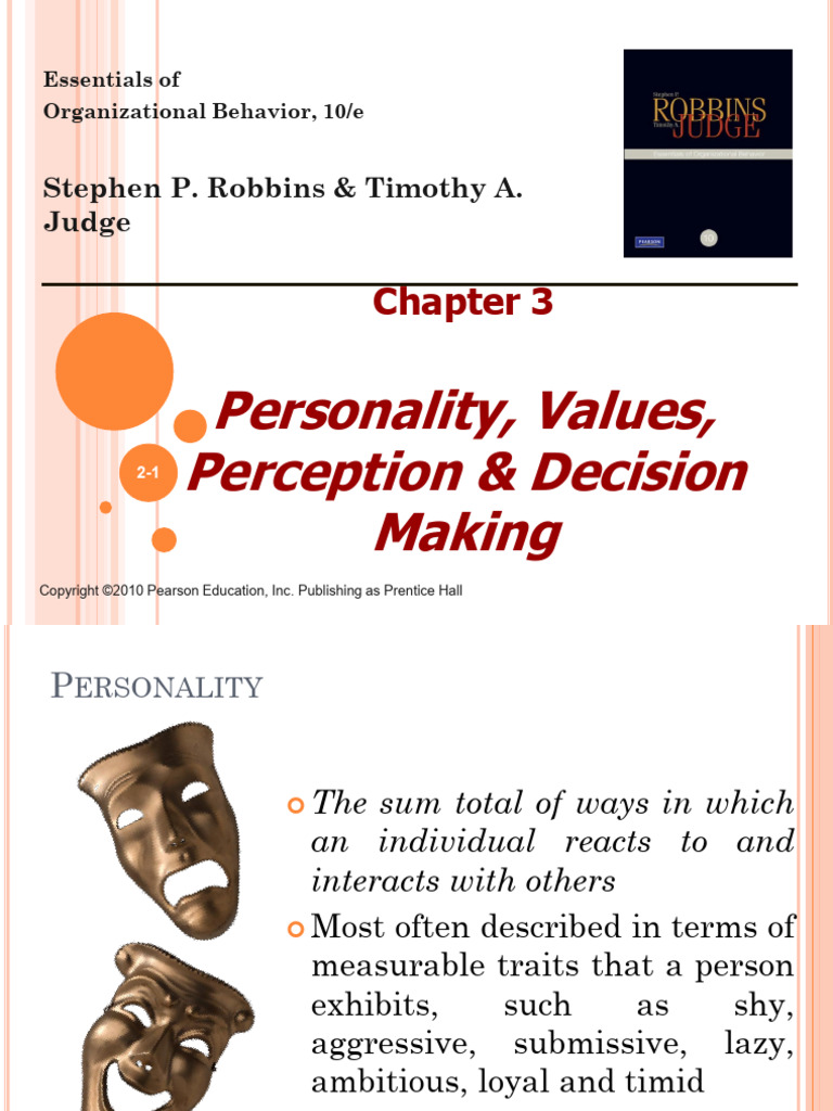 Personality and Decision Making Insights | PDF | Extraversion And ...