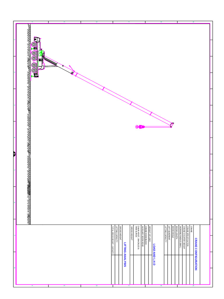 Crane Specifications and Capacity Guide | PDF
