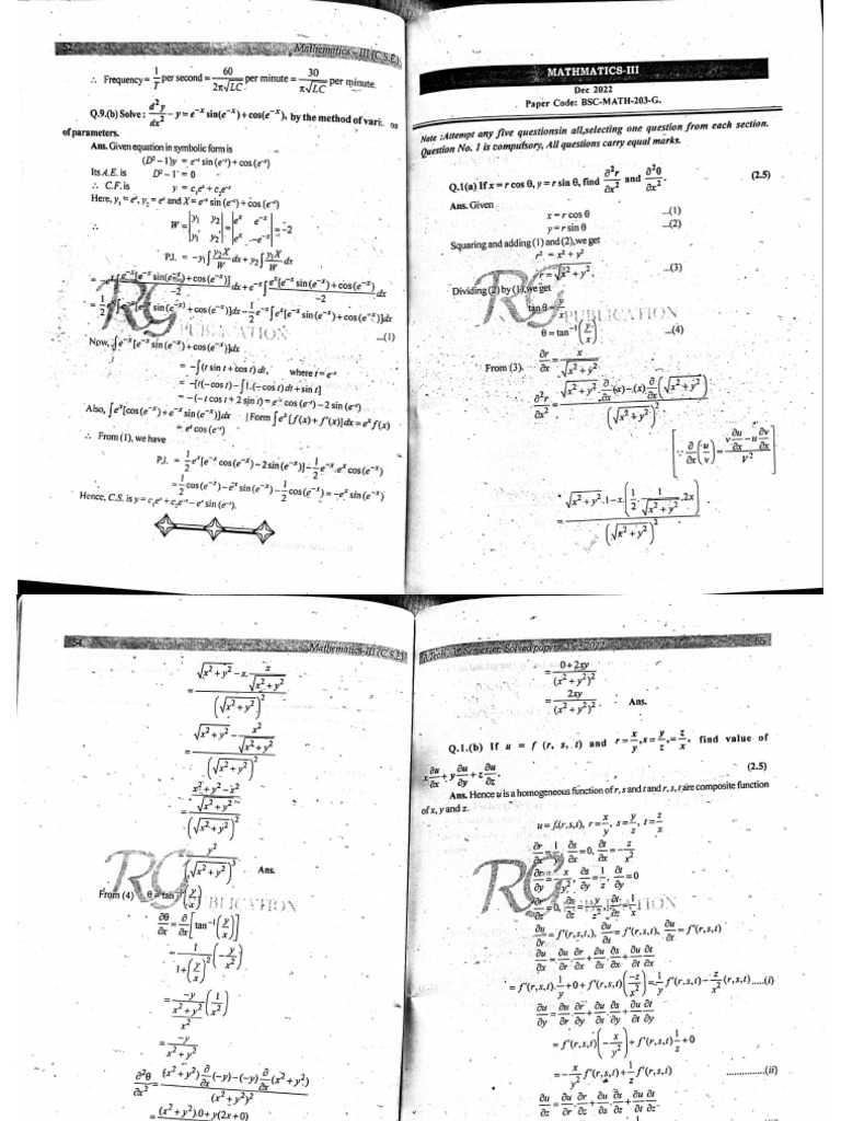 Maths RG Dec 22 To 24 | PDF