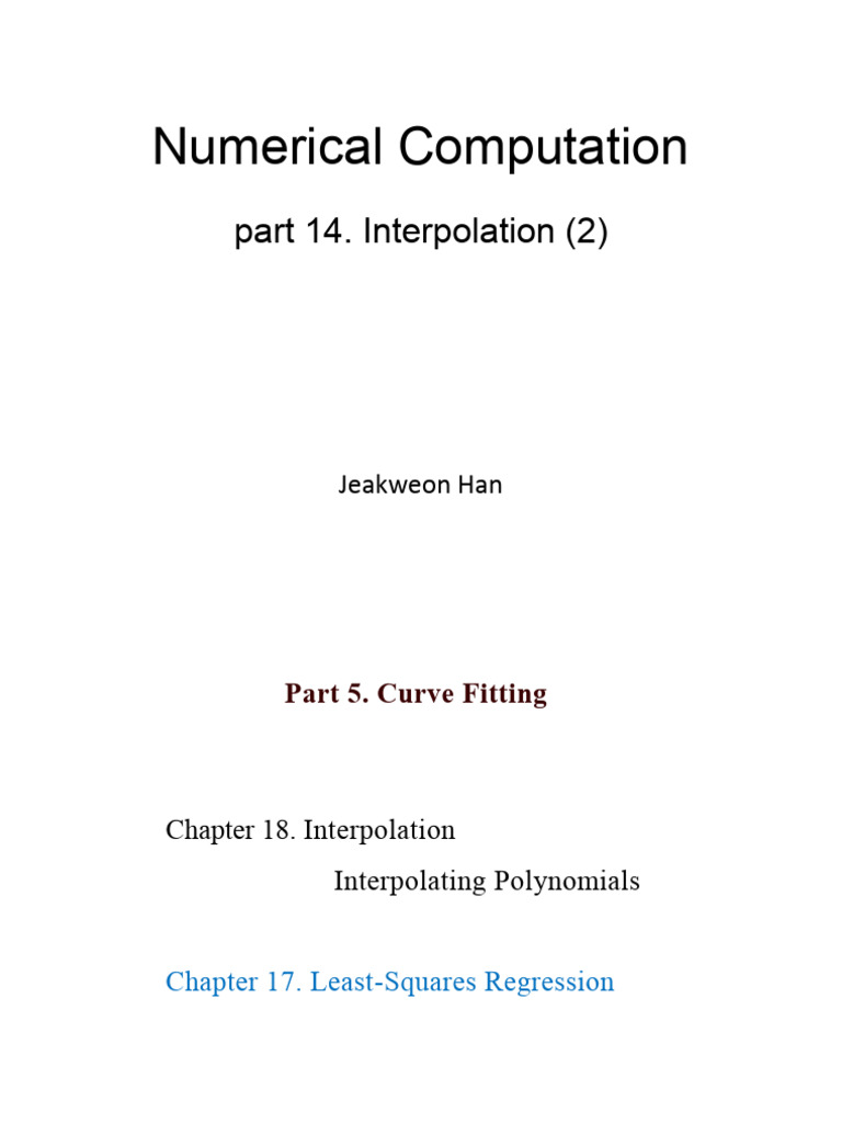 Least-Squares Regression Explained | PDF | Least Squares | Regression ...