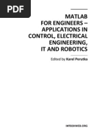 Matlab For Engineers Applications in Control Electrical Engineering It and Robotics 7526