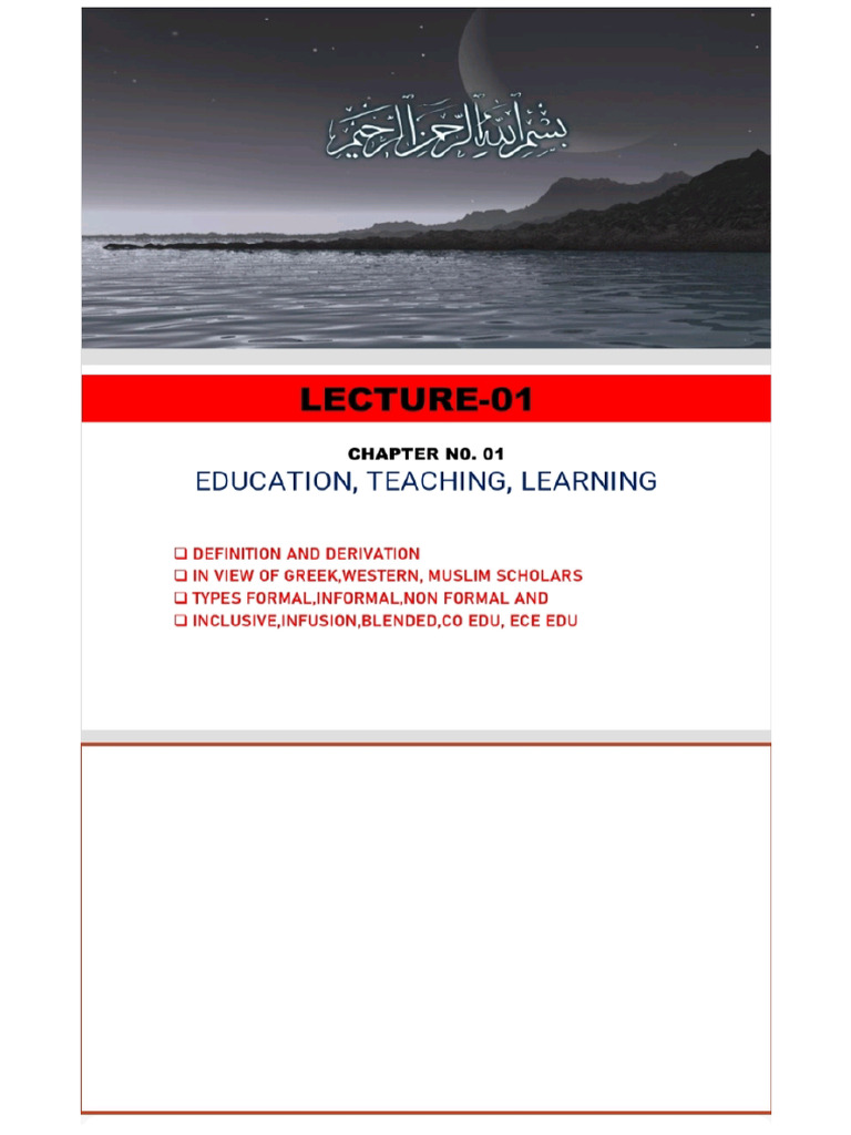 Notes Lec 1 | PDF