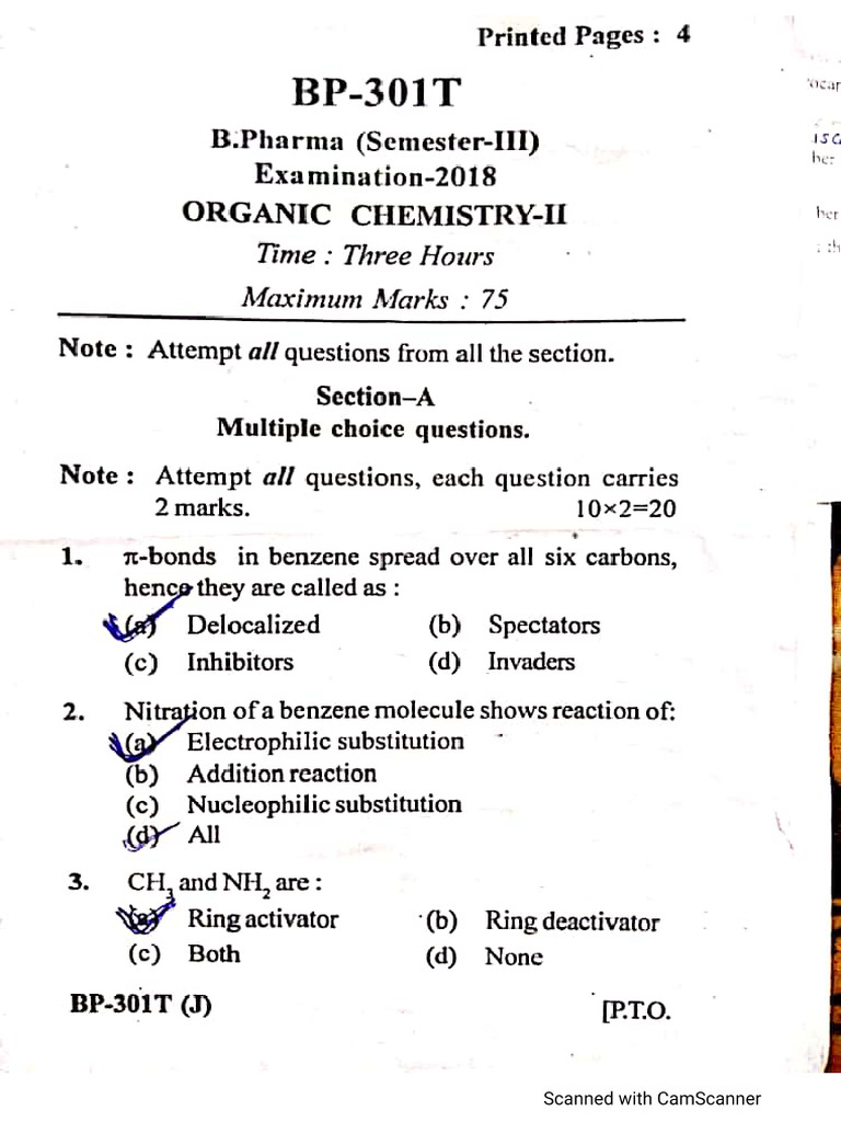 3rd sem paper 2018 | PDF