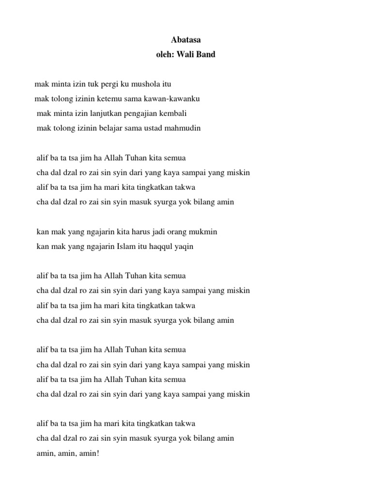 Lirik Lagu Menunggu Mahesya