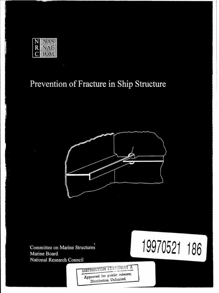 Prevention of Fracture in Ship Structure | PDF | Fatigue (Material ...