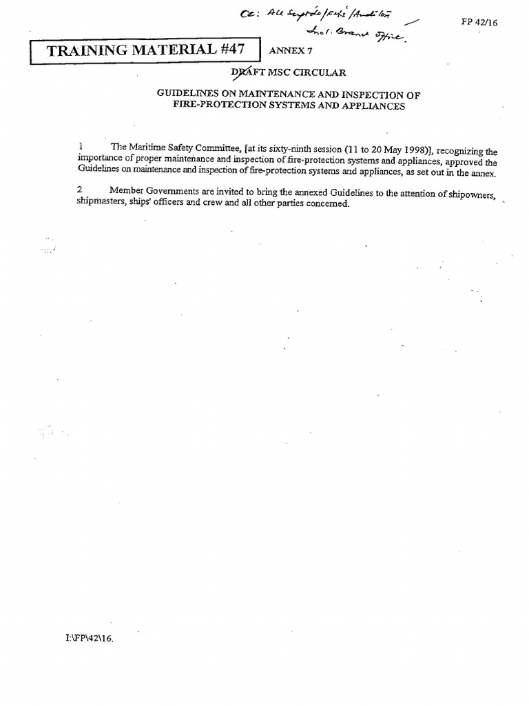 FFA Inspection | PDF