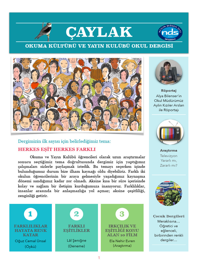 Nds Okul Dergisi Baski | PDF
