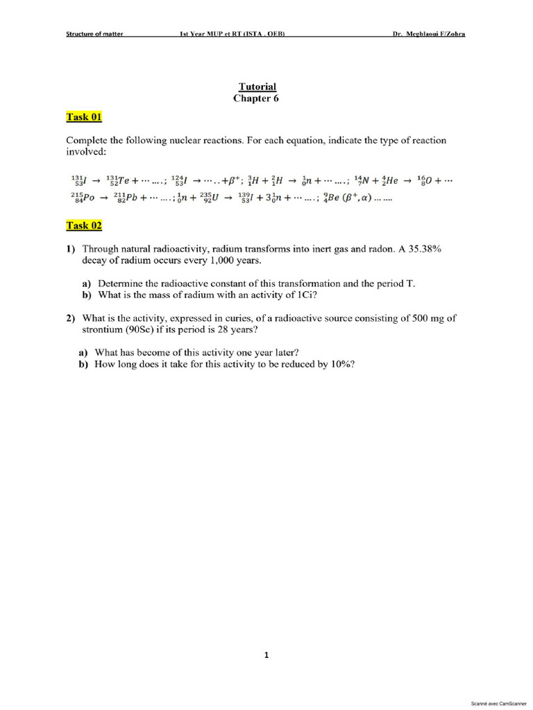 Tutorial 06 Etud | PDF