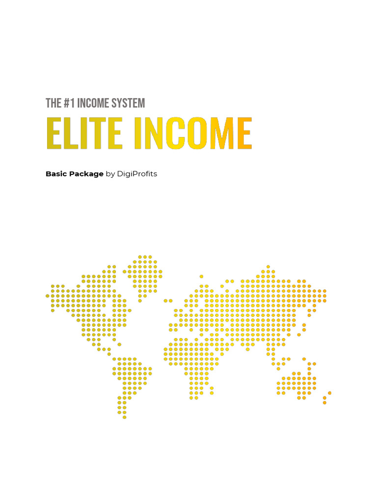 Elite Income Course: Earn $100+ Daily | PDF | Proxy Server | You Tube
