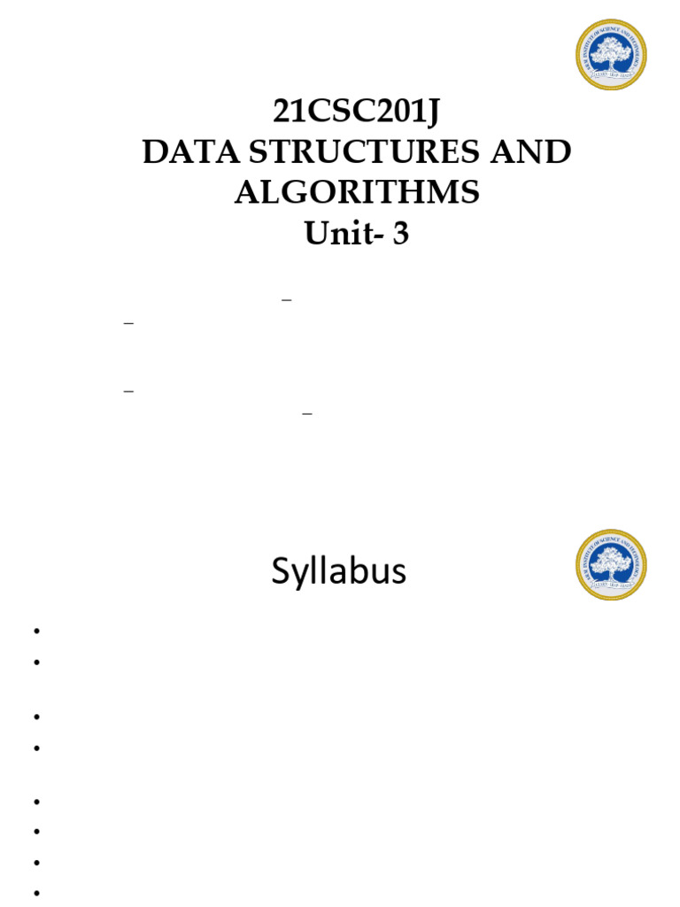 DSA_Unit3 (1) | PDF | Queue (Abstract Data Type) | Pointer (Computer ...