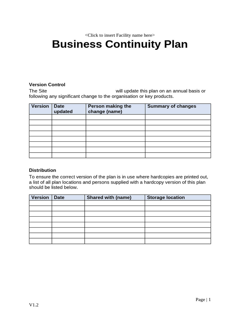 Bcp | PDF | Risk | Emergency Management